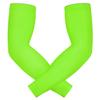 HDE Arm Sleeves for Men Women, Compression Sleeve Arm UV Protection Basketball Baseball Football Action Green - L view 1