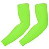 HDE Arm Sleeves for Men Women, Compression Sleeve Arm UV Protection Basketball Baseball Football Action Green - L view 2