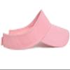 Sun Visor for Kids Adjustable Girls Sun Cap - Summer Outdoor UV Protection Sports Hat for 2 to 6 Years Pink view 4