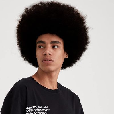 Amnenl Mens Afro Wig Curly Black Short Wigs Kinky Fancy Funny 70s Costume Halloween Party Accessory Unisex Adult Hair for Black Men