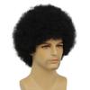 Amnenl Mens Afro Wig Curly Black Short Wigs Kinky Fancy Funny 70s Costume Halloween Party Accessory Unisex Adult Hair for Black Men view 4
