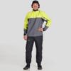 NRS Men's Endurance Paddling Jacket-Chartreuse/Gray-XXL view 3