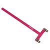 SZEO T Square Bow Ruler 12 Inches Archery Bow Square T Shape Measurement Tool for Recurve Bow and Compound Bow Red(Pack of 1) view 1