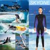 Wet Suits for Women Men Full Body 3MM Neoprene Wetsuit Diving Suit in Cold Water, Long Sleeves Front Zip Scuba Wetsuits One Piece Thermal Swimsuit for Surfing Snorkeling Kayaking Swimming Canoeing view 3