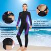 Wet Suits for Women Men Full Body 3MM Neoprene Wetsuit Diving Suit in Cold Water, Long Sleeves Front Zip Scuba Wetsuits One Piece Thermal Swimsuit for Surfing Snorkeling Kayaking Swimming Canoeing view 4