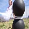 Fitness Infinity Roller, Peanut Foam Massage Ball, Large 8-Inch Double Exercise Roller (Gray - Standard) view 4