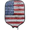 DUNHUANG American Flag Padded Pickleballs Protection Paddles Cover Personalized Cover Paddles Case Rackets Cover Holder Sleeve Case Protector, Fits Most Paddles, Rackets,050 view 1