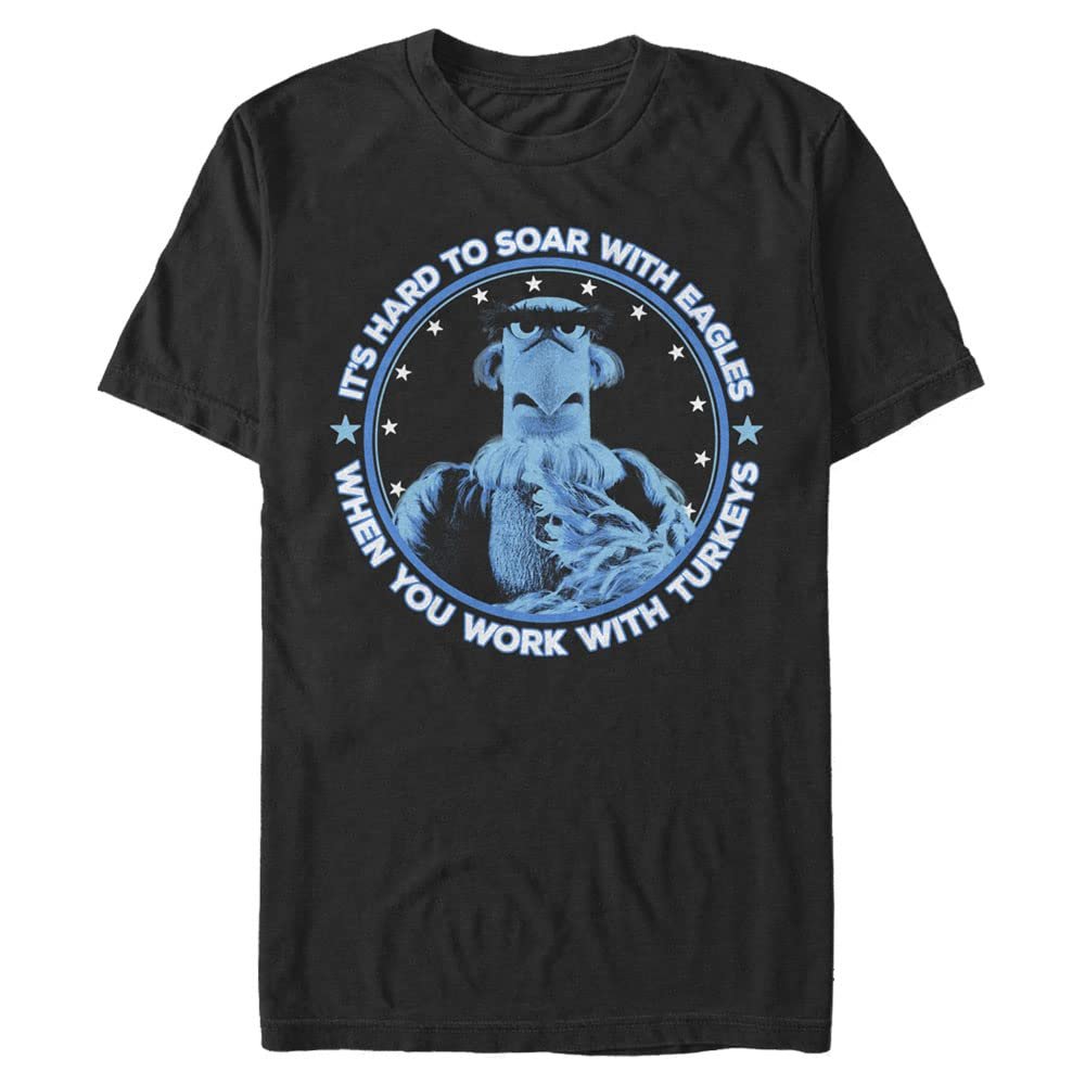 Disney Muppets Weirdos Tall Men's Tops Short Sleeve Tee Shirt Black