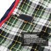 REDCAMP Outdoors Cotton Flannel Sleeping Bag for Camping Backpacking, Warm and Comfortable Envelope Sleeping Bags with 2lbs Filling, Green Plaid view 4