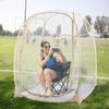 EighteenTek Pod All Weather Sports Tent with Attached Floor, Instant Outdoor Bubble Tent, Rainproof Camping Sun Shelter for Sports Events Camping Fishing Cheering 50" X 50" X 62"H view 1