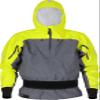NRS Men's Riptide Paddling Jacket-Chartreuse/Gray-M view 1