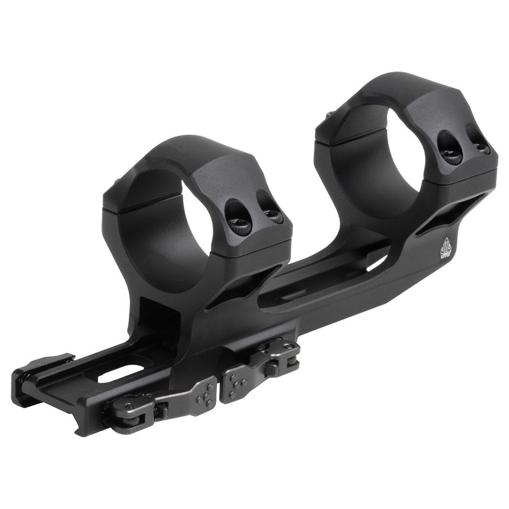 UTG ACCU-SYNC QR 34mm, X-High Pro, 70mm Offset Scope Mount, Black