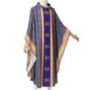 BLESSUME Priest Liturgical Chasuble Father Mass Vestments Robe (Purple) view 3