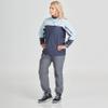 NRS Women's Endurance Paddling Jacket-Cloud/Navy-L view 2