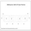 Boat EVA Faux Teak Decking Floor Compatible with 1988 Bayliner 3288 3270 Swim Platform view 2
