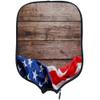 DUNHUANG American Flag Padded Pickleballs Protection Paddles Cover Personalized Cover Paddles Case Rackets Cover Holder Sleeve Case Protector, Fits Most Paddles, Rackets,065 view 1