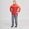 NRS Women's Endurance Paddling Jacket-Poppy/Vino-XS view 2
