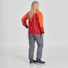 NRS Women's Endurance Paddling Jacket-Poppy/Vino-XS view 4