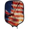 DUNHUANG American Flag Padded Pickleballs Protection Paddles Cover Personalized Cover Paddles Case Rackets Cover Holder Sleeve Case Protector, Fits Most Paddles, Rackets,029 view 1