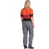 NRS Women's Stratos Shorty Semi-Dry Paddling Jacket-Poppy/Vino-M view 4