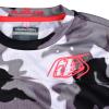 Troy Lee Designs Cycling MTB Bicycle Mountain Bike Jersey Shirt for Girls & Boys, Youth Flowline LS (White, Small) view 2