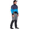 NRS Men's Stratos Semi-Dry Paddling Jacket-Blue-S view 3