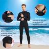 Wet Suits for Women Men Full Body 3MM Neoprene Wetsuit Diving Suit in Cold Water, Long Sleeves Front Zip Scuba Wetsuits One Piece Thermal Swimsuit for Surfing Snorkeling (3MM Men Black, Small) view 4
