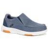 OrthoComfoot Men's Orthopedic Loafers and Slip-On, Diabetic Sneakers with Soft Cushion Footbed, Plantar Fasciitis Driving Shoes for Flat Feet Blue Size 9.5 view 1
