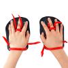 Swimming Hand Paddles Training Paddles Handpaddles Power Paddles Dive Paddle Swimming Training Aid Large Flat Paddles Diving Paddles Fins Water Sport Tools for Men Women Children view 2