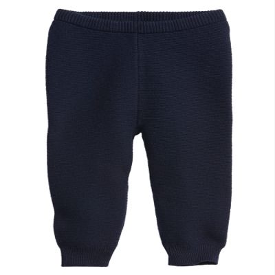 GAP Unisex Baby Bear Garter Pants, Navy Uniform, 0-3 Months US