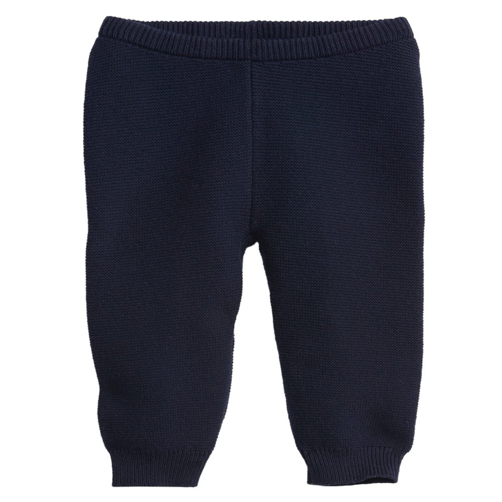 GAP Unisex Baby Bear Garter Pants, Navy Uniform, 0-3 Months US