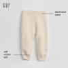 GAP Unisex Baby Bear Garter Pants, Navy Uniform, 0-3 Months US view 2