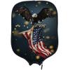 DUNHUANG American Flag Padded Pickleballs Protection Paddles Cover Personalized Cover Paddles Case Rackets Cover Holder Sleeve Case Protector, Fits Most Paddles, Rackets,025 view 1