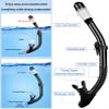 Ubekezele Snorkeling Gear for Adults Men Women,4 in 1 Snorkel Set with Panoramic View Diving Mask Anti-Fog Anti-Leak,Dry Top Snorkel,Fins and Travel Bag for Swimming,Snorkeling and Travel Diving view 3