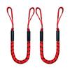 Bungee Dock Line, Mooring Rope, Marine Anchor Line - Accessory for Docking Pontoon Boat, Seadoo, Bass Boat, Jet Ski, Kayak, Watercraft, WaveRunner (Red) 4-5.5FT view 1