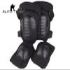 Elite Tribe Military Protective Elbow Knee Pad Set (Black) view 2