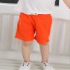 EISHOW Baby Toddler Summer Shorts, Kids Solid Cotton Knee Length Jogger Sport Shorts Casual Elastic Waist Harem Pants view 3