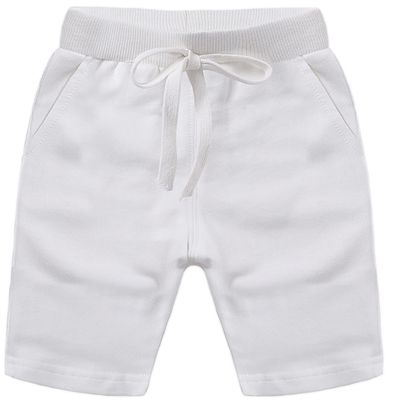 EISHOW Baby Toddler Summer Shorts, Kids Solid Cotton Knee Length Jogger Sport Shorts Casual Elastic Waist Harem Pants