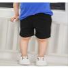 EISHOW Baby Toddler Summer Shorts, Kids Solid Cotton Knee Length Jogger Sport Shorts Casual Elastic Waist Harem Pants view 2
