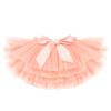 Newborn Photography Props Toddler Infant Baby Girl Diaper Cover Tutu Tulle Skirt+Flower Headband 1st/2nd First Birthday Outfit One Year Old Gifts Cake Smash Photoshoot Clothes Light Pink 0-6 Months view 2