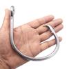 Super Giant Fishing Hook 24/0-28/0 Forged in-line Circle Hooks Shark & Swordfish &Tuna Hook Stainless Steel Big Game Hook Saltwater (Size 28/0-Pack of 2) view 1