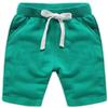 EISHOW Baby Toddler Summer Shorts, Kids Solid Cotton Knee Length Jogger Sport Shorts Casual Elastic Waist Harem Pants view 1