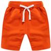 EISHOW Baby Toddler Summer Shorts, Kids Solid Cotton Knee Length Jogger Sport Shorts Casual Elastic Waist Harem Pants view 1