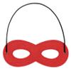 Cute Black Super Hero Eye Masks for Little Boys Kids Party Cosplay Halloween Accessory Red view 1