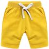 EISHOW Baby Toddler Summer Shorts, Kids Solid Cotton Knee Length Jogger Sport Shorts Casual Elastic Waist Harem Pants view 1