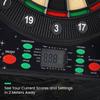 WIN.MAX Electronic Dart Board, LED Display Automatic Scoring Dartboard Sets for Adults with 12 Darts 100 Soft Tips, Dart Board Electronic Scoreboard, Power Adapter, Outdoor view 2