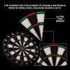 WIN.MAX Electronic Dart Board, LED Display Automatic Scoring Dartboard Sets for Adults with 12 Darts 100 Soft Tips, Dart Board Electronic Scoreboard, Power Adapter, Outdoor view 4