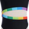 ABOCIW Girls One Piece Swimsuit One Shoulder Cut Out Bathing Suits Kids Summer Beach Swimwear Black One Shoulder 2-3 Years view 4