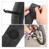 jianfengshop Bike Repair Kit Portable Bicycle Repairing Tools Kit Tire Fixing Kit Bag with Tire Pump Tools Tire Tube Patches Cycling Tool Set view 4