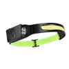 Asotagi LED Headlamp Rechargeable Bright Headlamp with Motion Sensor COB Headlight Flashlight with White Red White Blue Lights for Running Fishing Camping view 1